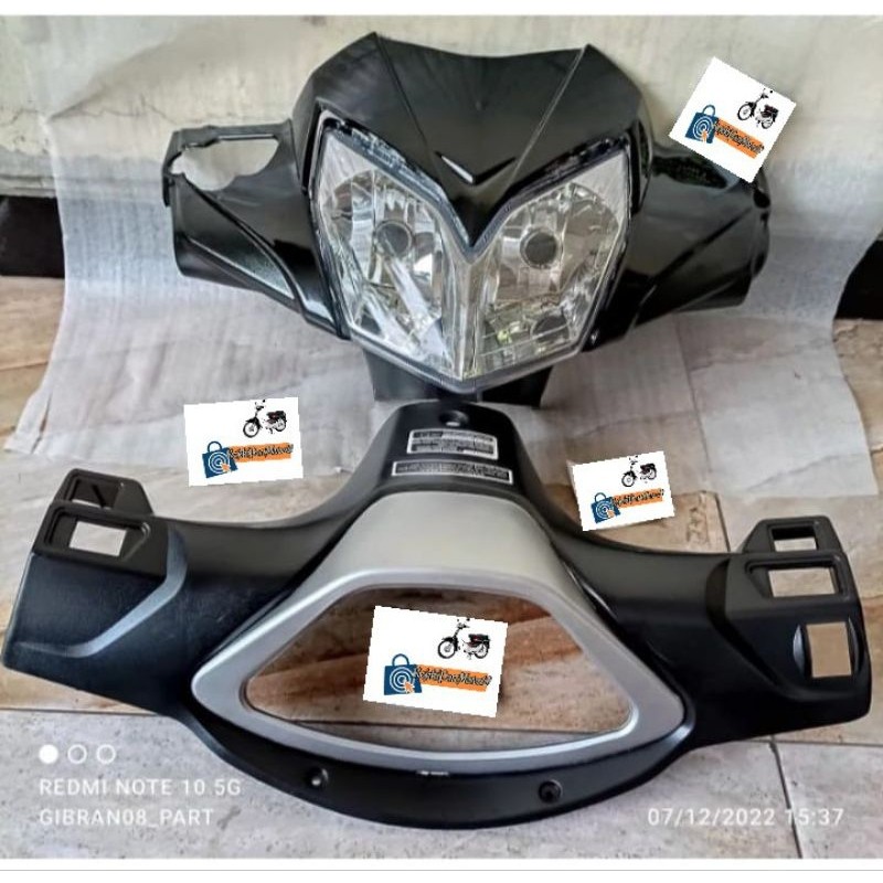 cover batok totok depan belakang Honda Supra x125 Batman full set