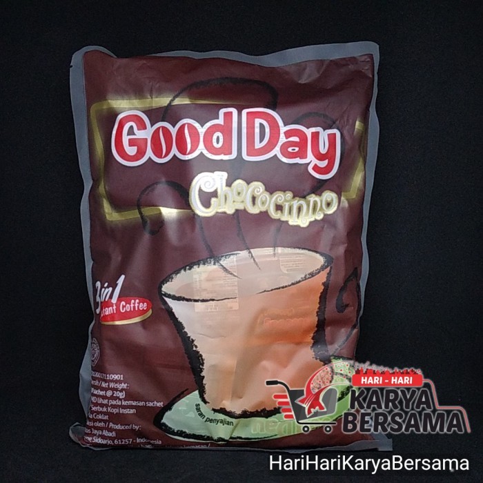 

MINUMAN BUBUK GOOD DAY CHOCOCINNO 30 X 20GR