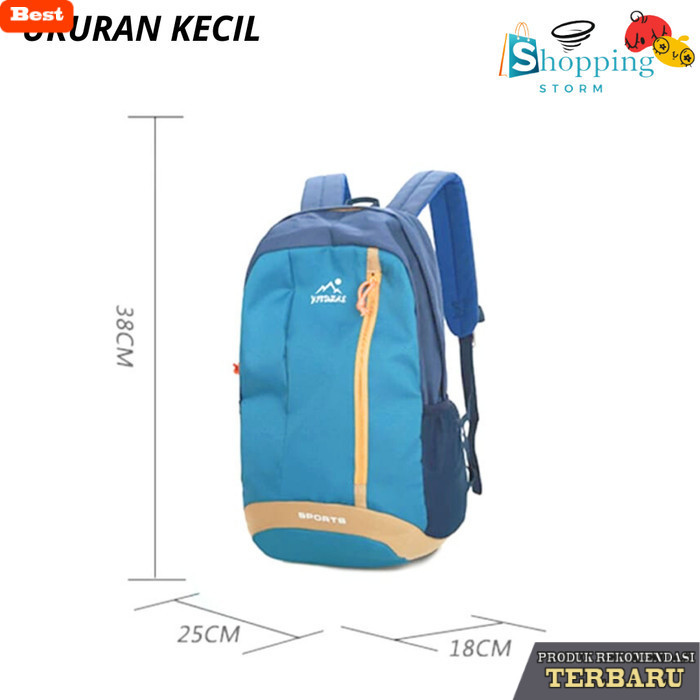 tas ransel pria murah berkualitas Tas Ransel Traveling Pria/Tas Outdoor Backpack Casual/Tas Ransel S