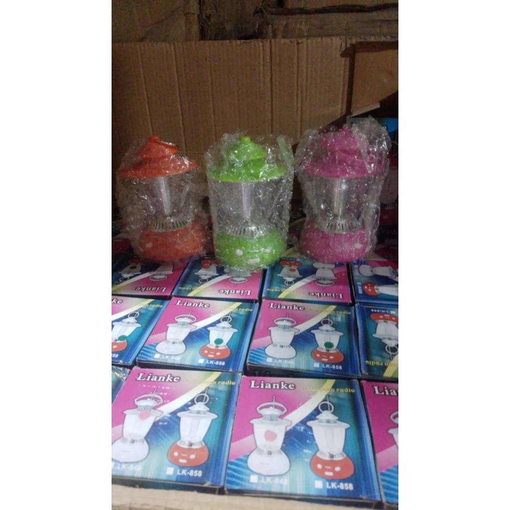 Senter lentera + Radio / Senter radio / Lentera radio Batre / Senter + Radio