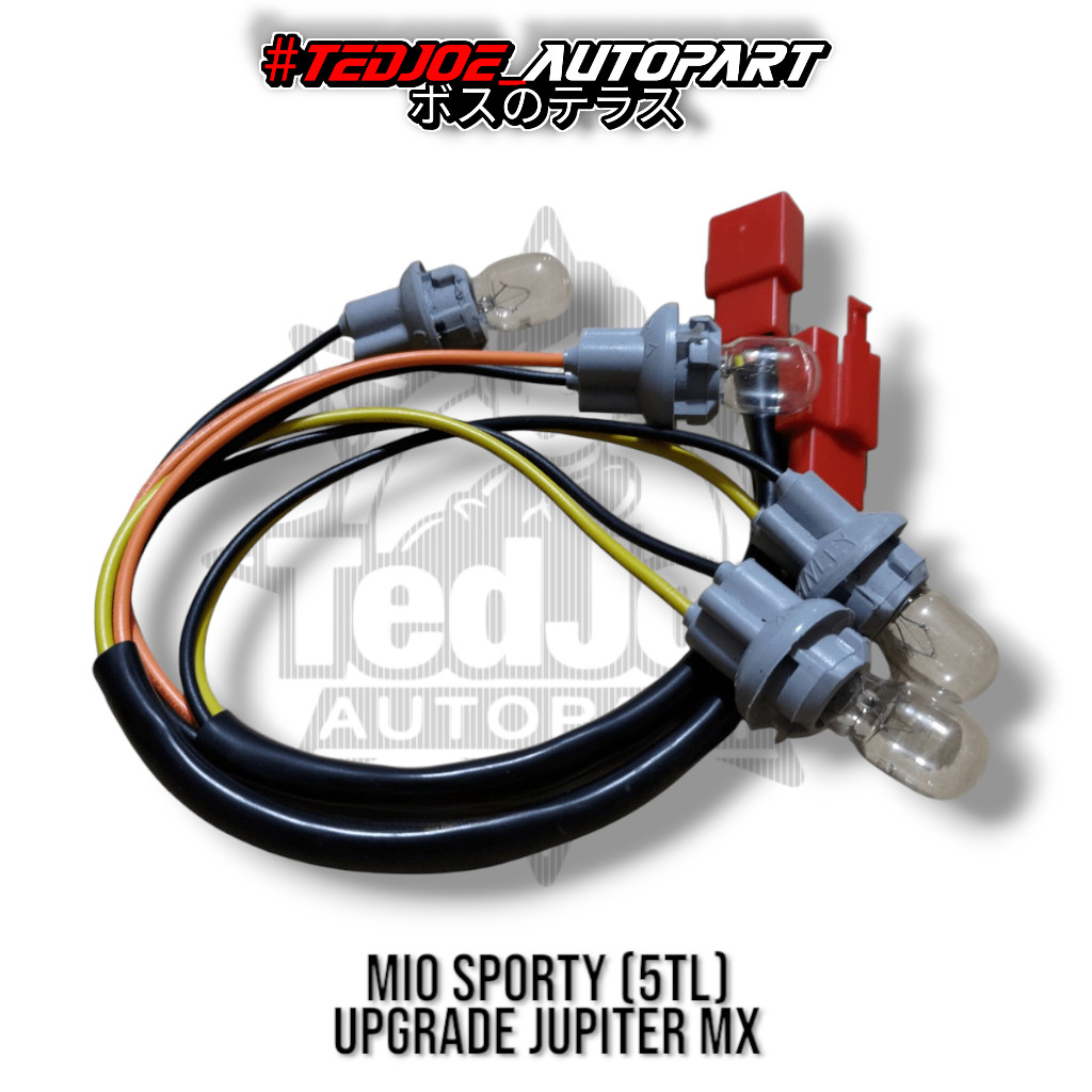 Kabel Fitting Sein Mio Sporty Upgrade Ke Sein MX | Soket Fiting Lampu Sein Custom Modifikasi Yamaha 