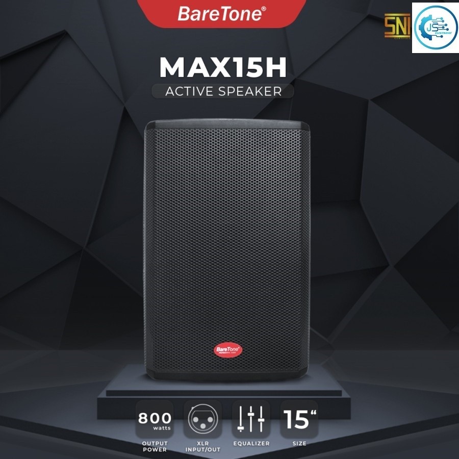PUNCAK PROMO Speaker Aktif BareTone MAX15H Type 15 Inch