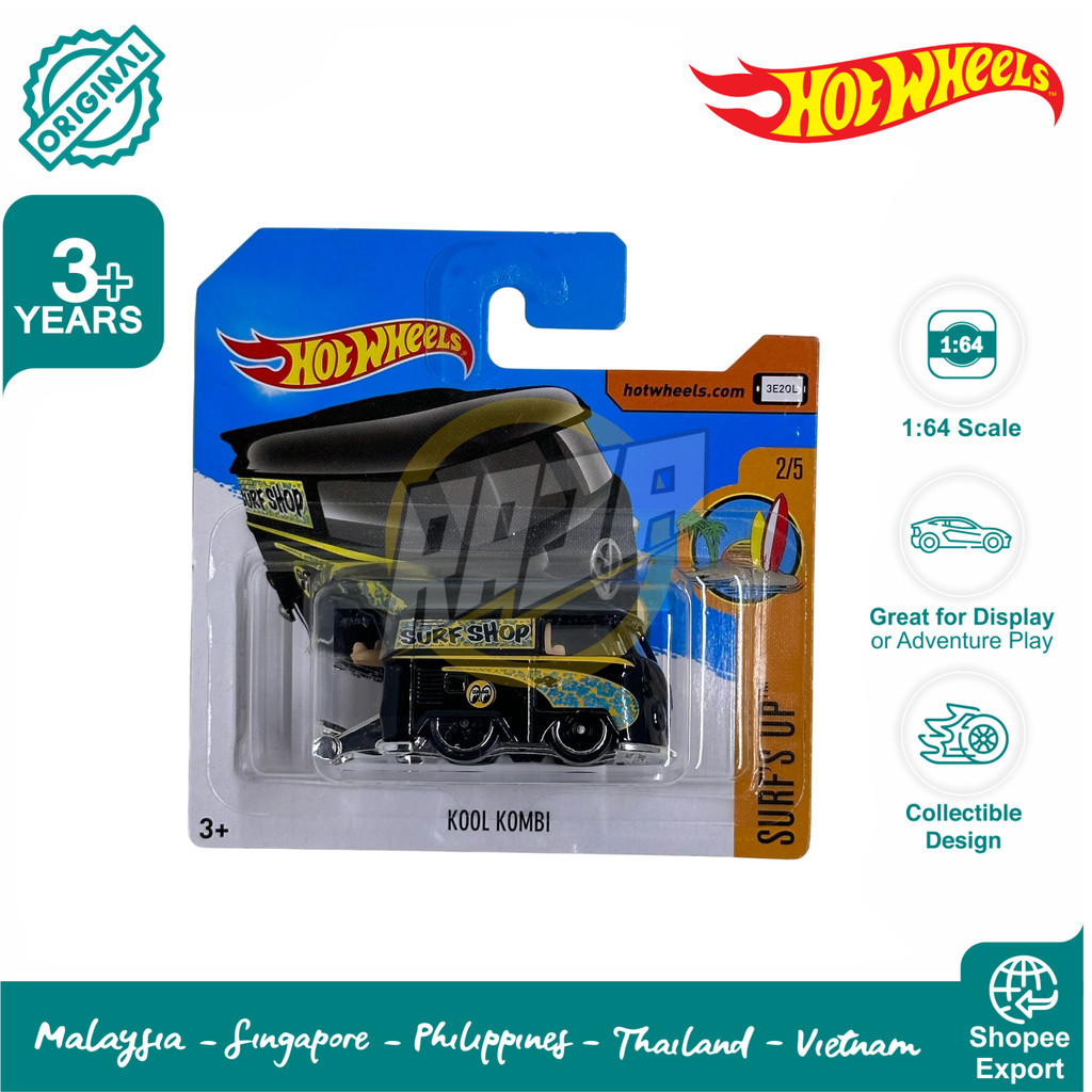 Hot Wheels Kool Kombi Moon Eyes Surf Shop