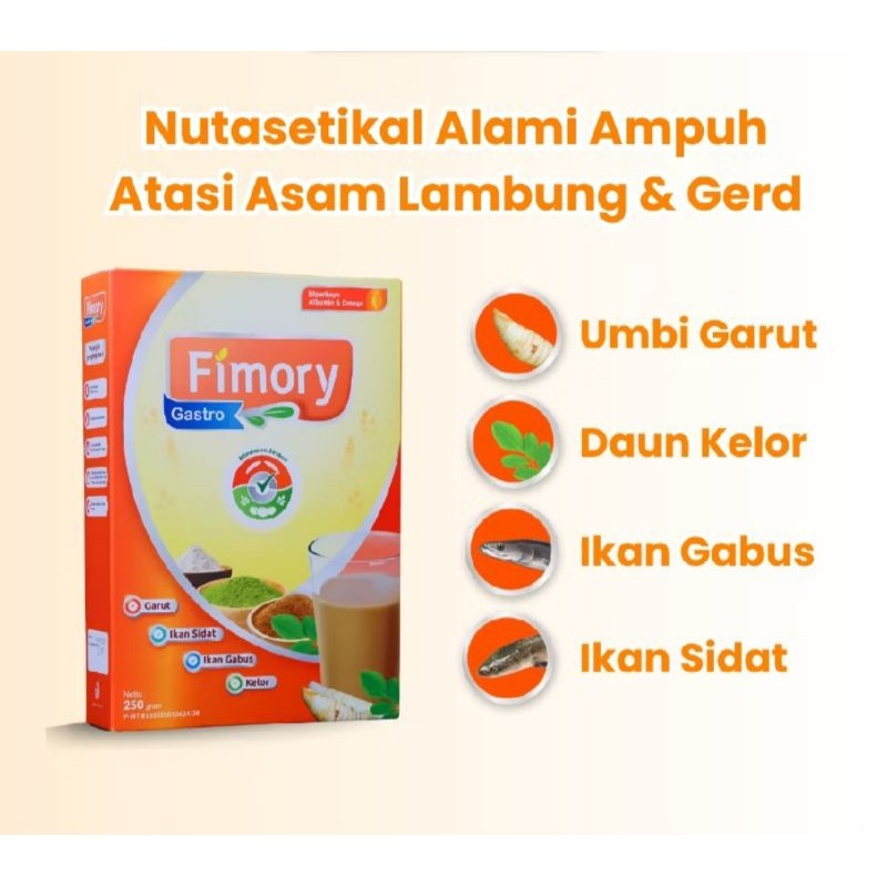 Fimory Gastro Atasi Asam Lambung Gerd Magh -Fimory 250gr Original
