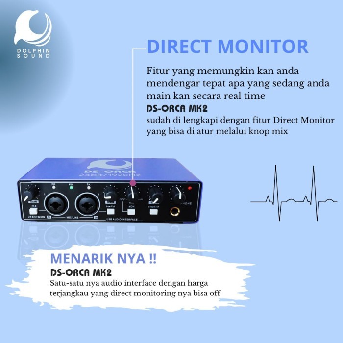 SALE - ISK DS-ORCA DS Orca Soundcard Audio Interface