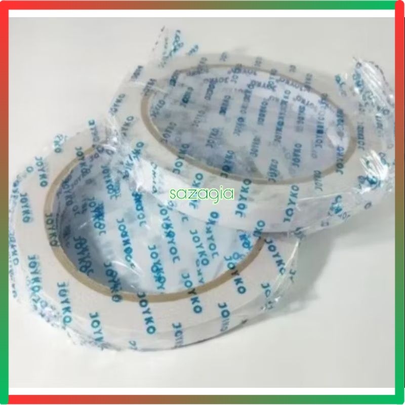 

(SG) double tape joyko 6mm 6 mm 12mm 12 mm 24mm 24 mm double sided tape