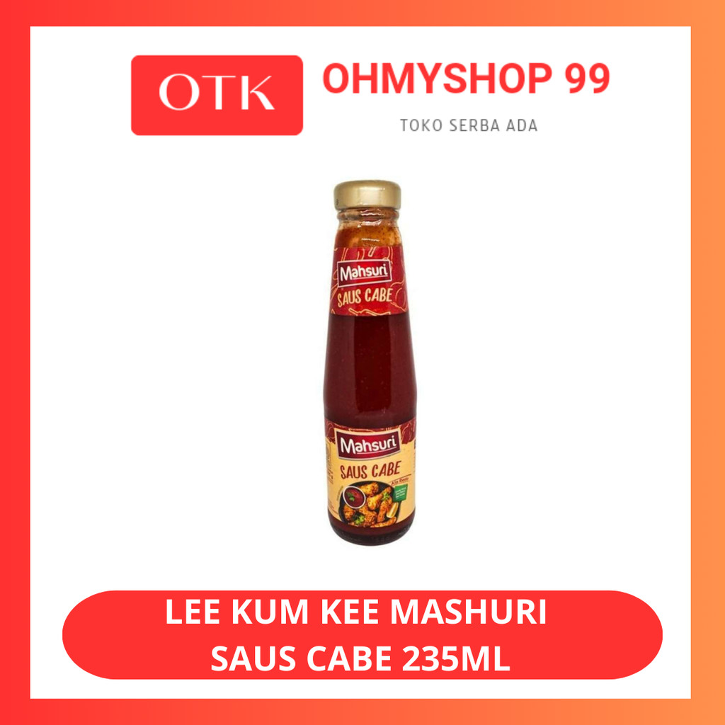 

Lee Kum Kee Mashuri Saus Cabai Sambal 235gr