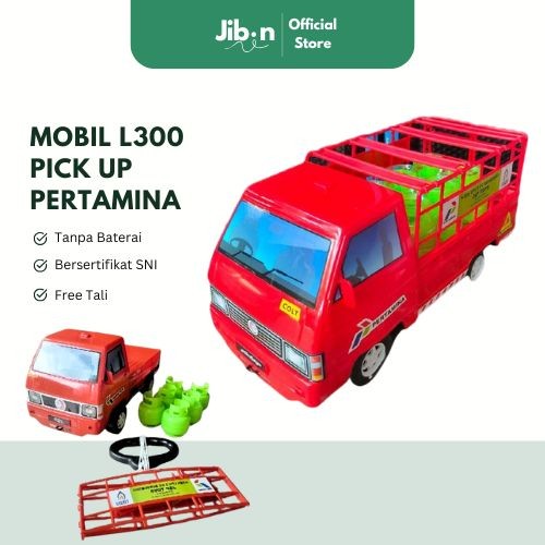 [ JIBIN ] Mobil Angkut Tabung Gas / Mobilan PickUp L300 / Mainan Pickup LPG Gas 3kg