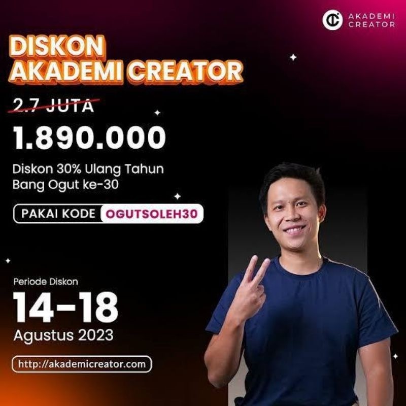 Kelas Akademi Creator - Bang Ogut Mastery- (bahasa Indonesia)