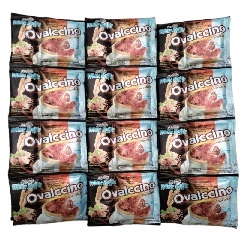 

Kopi - Luwak White Koffie Ovalccino Renceng Isi 15 X 25 gr