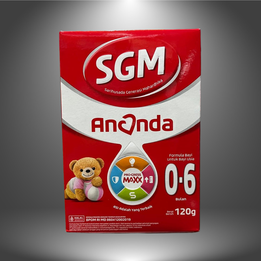 Mycoolcell Sgm Ananda 120Gr - 0-6 Dan 6-12 Bulan Susu Formula Untuk Pertumbuhan Bayi