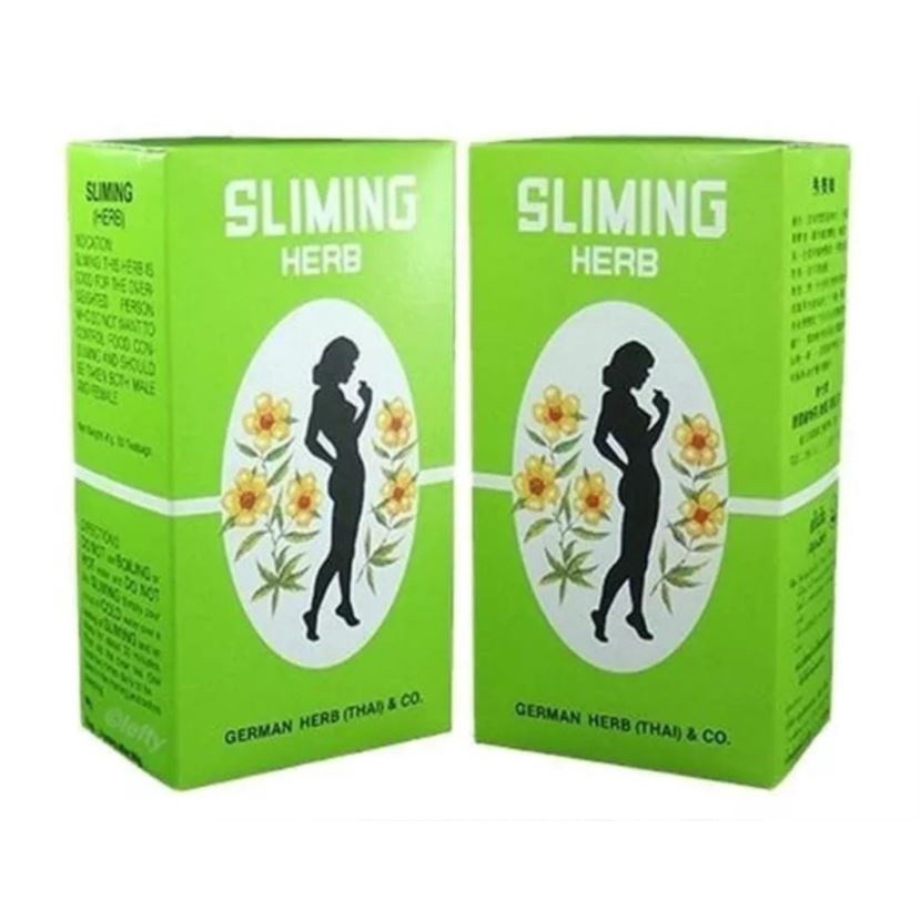 

Slimming herb tea teh hijau celup german herb thai isi 40 teabags