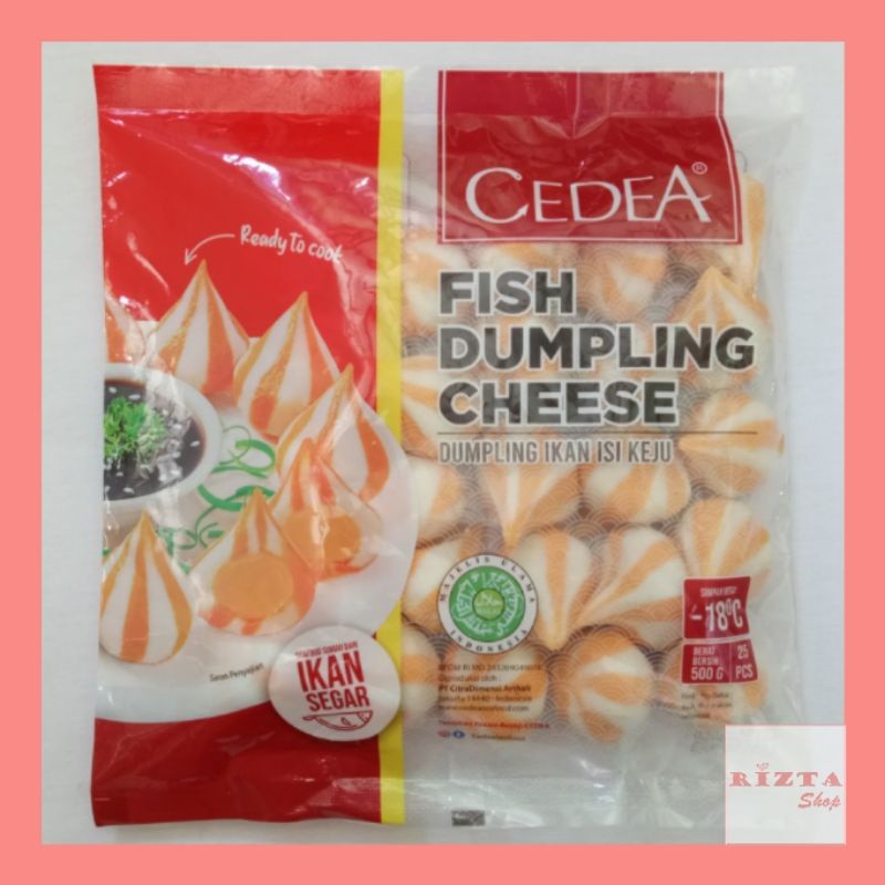 

(DERIFROZEN) Fish Dumpling Cheese Cedea