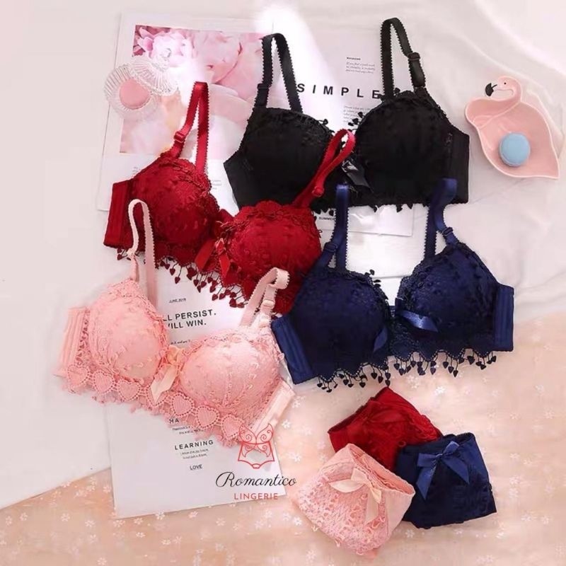 PROMO GILA BRA SET / SET BRA + CD / Set Bra / BH SET Wanita Seksi BH Setelan Wanita dan Celana Dalam