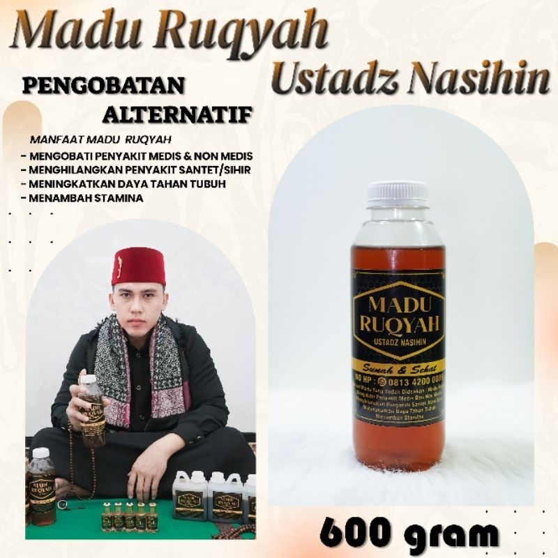 

Madu Ruqyah Kuning Ustadz Nasihin Official Store 600gr/ Asma Doa