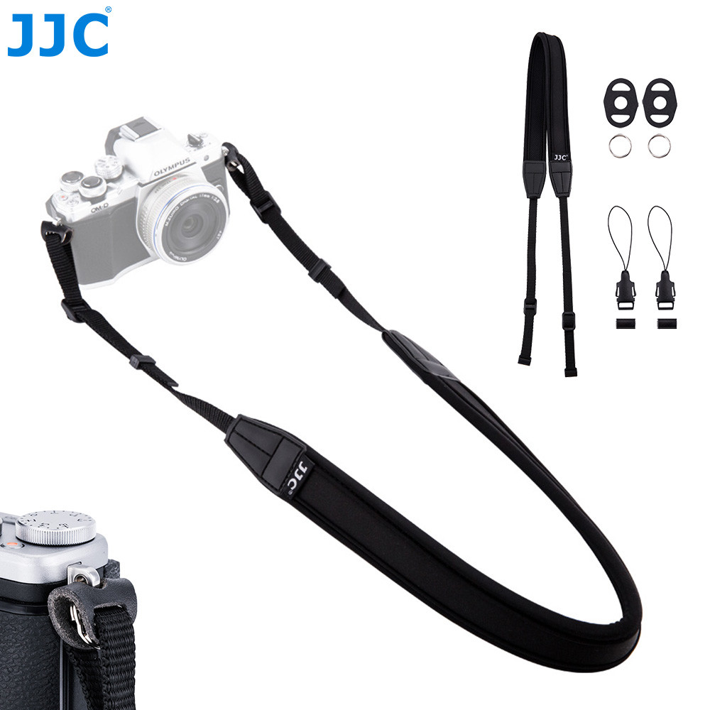 JJC Luxury Neck Strap Shoulder Strap for Fuji Fujifilm XT4 XT3 XT2 XT30 XT20 XT10 X100V X100F X100T 