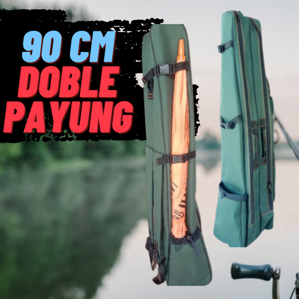 PROMO/ TAS PANCING ANTI-AIR 90 CM |MUAT PAYUNG DAN JAGRAK |KUALITAS PREMIUM DARI KAIN TERPAL TRUK
