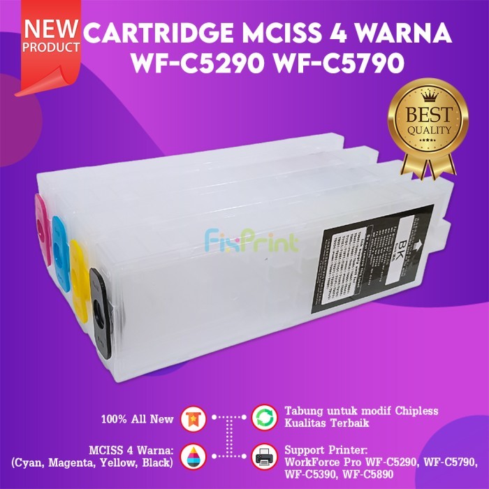 Cartridge MCISS WF-C5290 WF-C5790 Refillable C5290 WF C5790 C5390