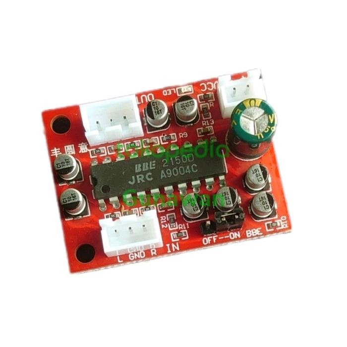 AUTO27 NJM2150 Preamplifier Audio High Low Bass Clarity BBE JRC2150 - Board + Cable