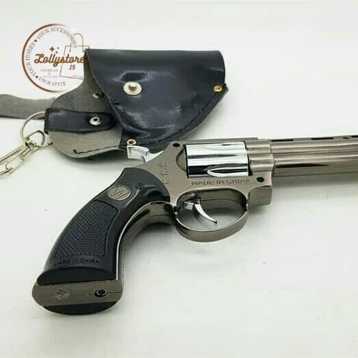 BISA COD - KOREK API BARA MODEL PS PHYTON 609 REVOLVER/KOREK API UNIK MODEL REVOLVER