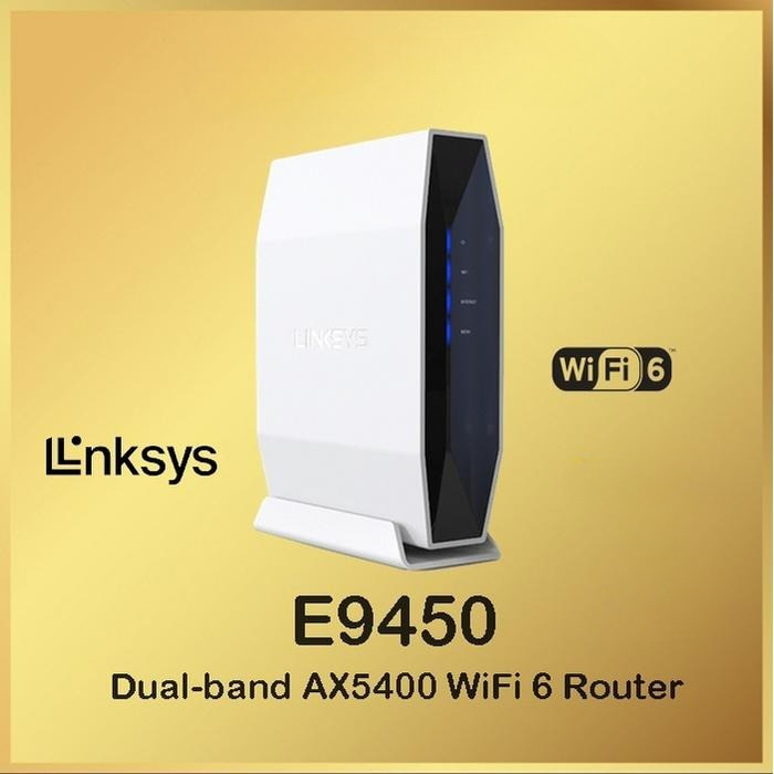 Linksys E9450 Dual-Band AX5400 WiFi 6 Router E 9450