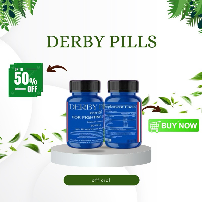 DERBY PILLS DOPING AYAM  100% IMPORT THAILAND Asli Original