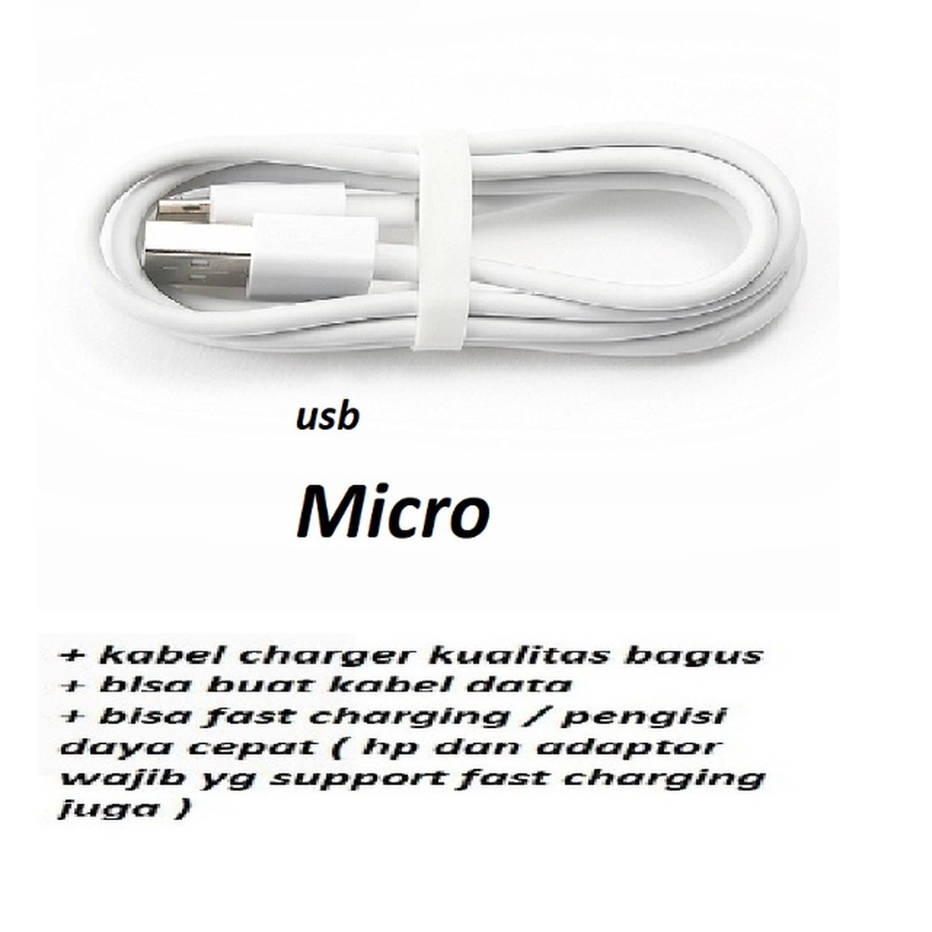 Usb micro  kabel charger realme 3 (RMX1821) - realme 3i (RMX1827) - realme 3 pro (RMX1851)