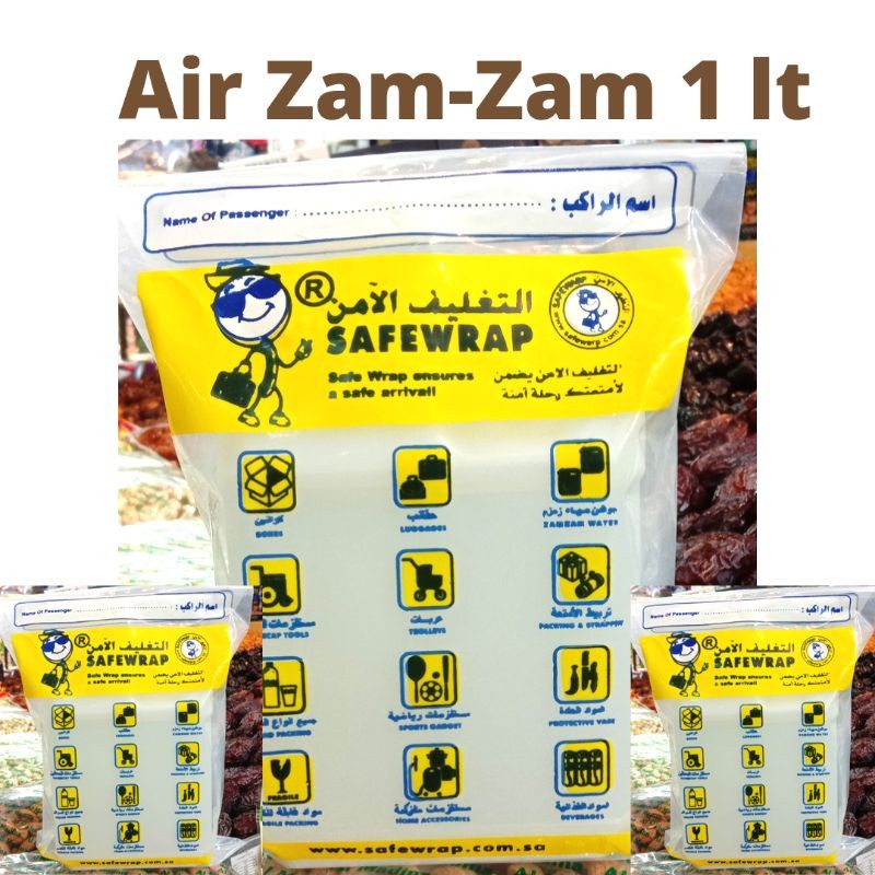 

Air Zam-Zam 1 ltr isi 5 pcs 100%Asli Tidak Di Campur