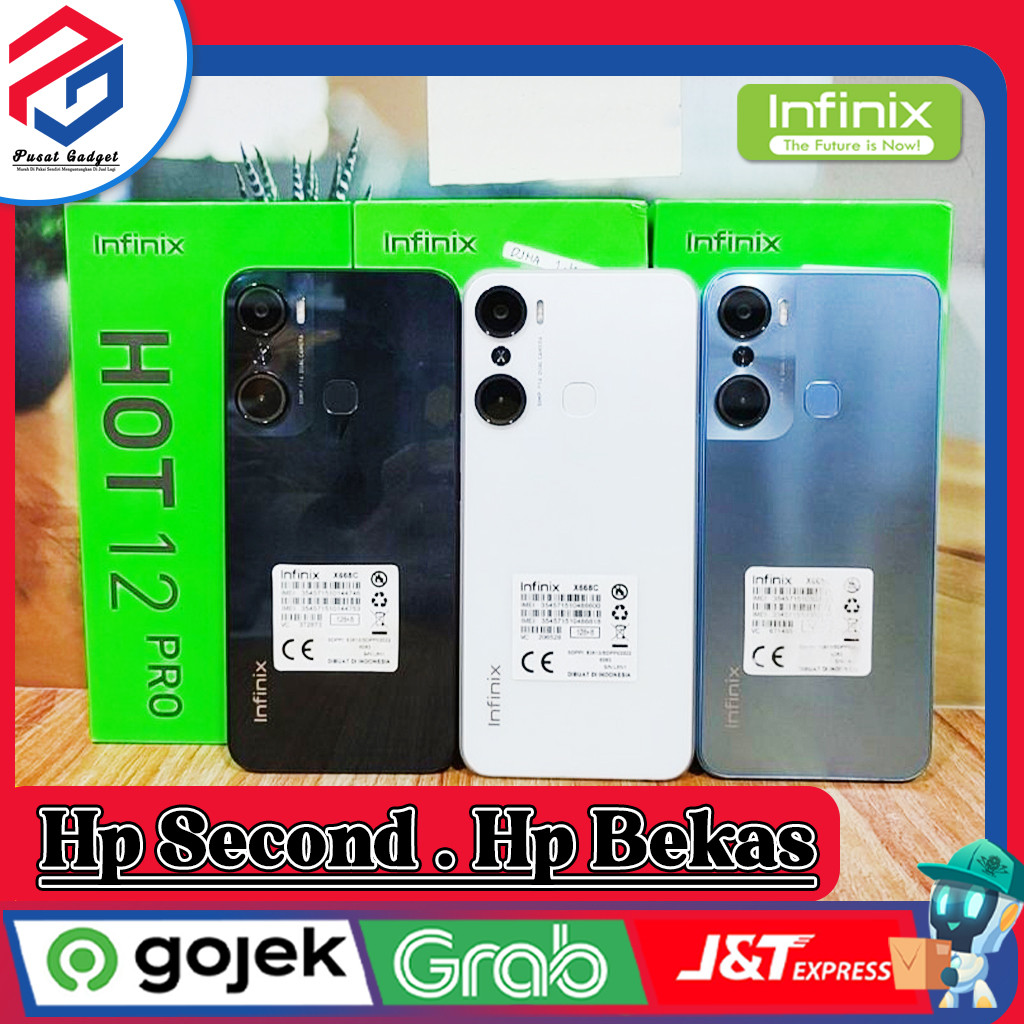 Infinix Hot 12 Pro Ram 8 Rom 128GB Second Pusat Gadget