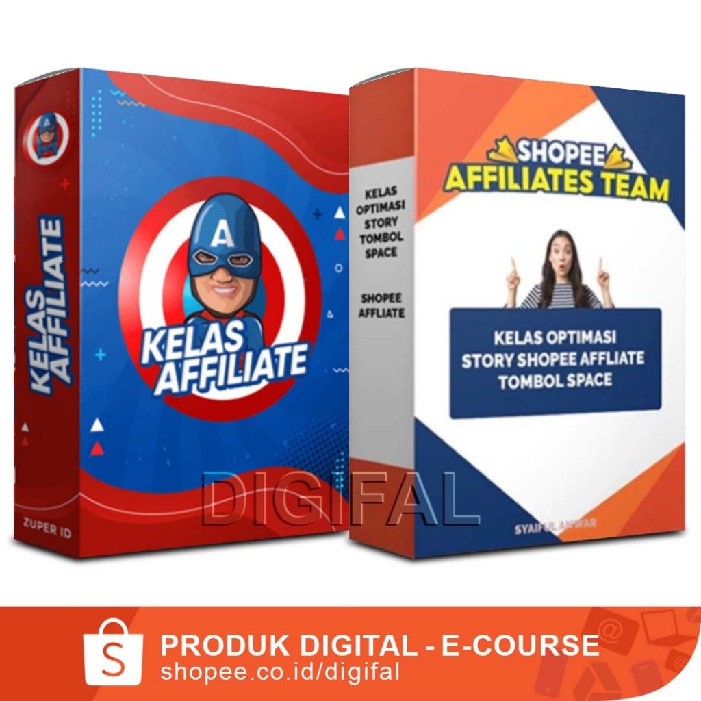 Rahasia Sukses Shopee Affiliate - Paket Kelas Optimasi Story & Kelas Affiliate Zuper