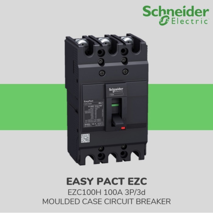 schneider easypact mccb ezc100h 63a / 63 a 3p 40KA mccb