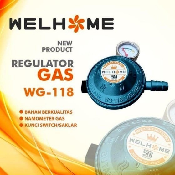 Regulator Gas Welhome WG-118 - WELHOME