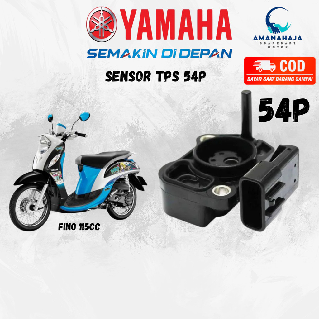(GARANSI) ORI SENSOR TPS FINO 115 (54P) | SPAREPART ORIGINAL SUKU CADANG SEPEDA MOTOR