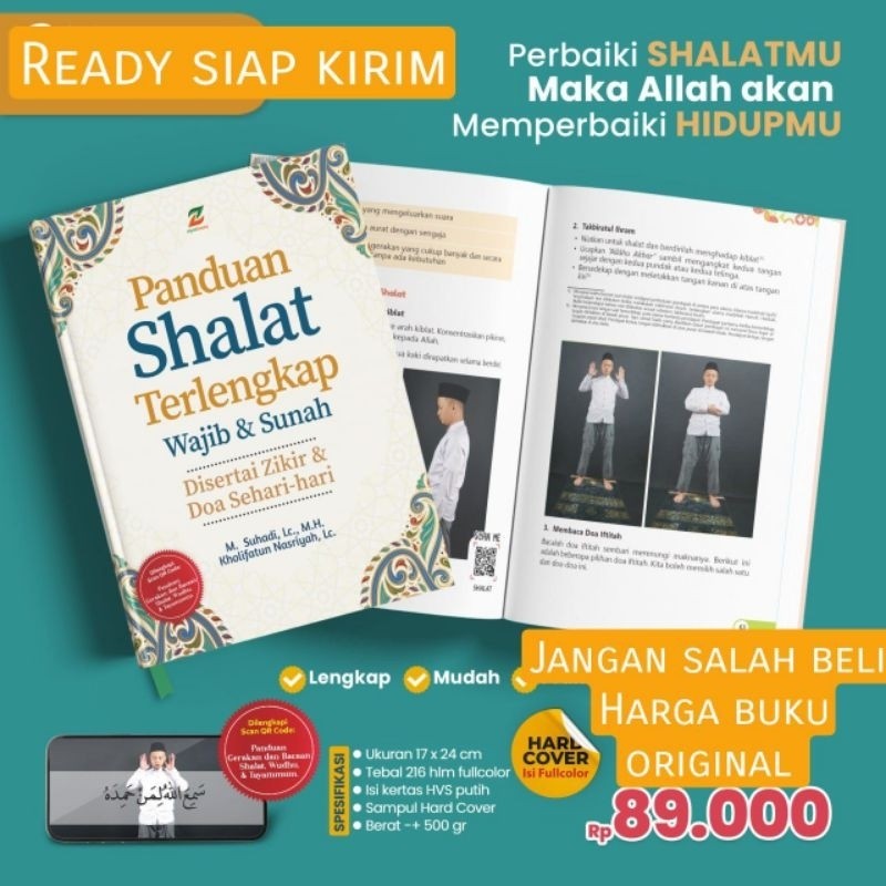 

Buku Tuntunan Shalat Terlengkap Wajib dan Sunah Panduan Sholat Lengkap Ziyad Ziyadbooks