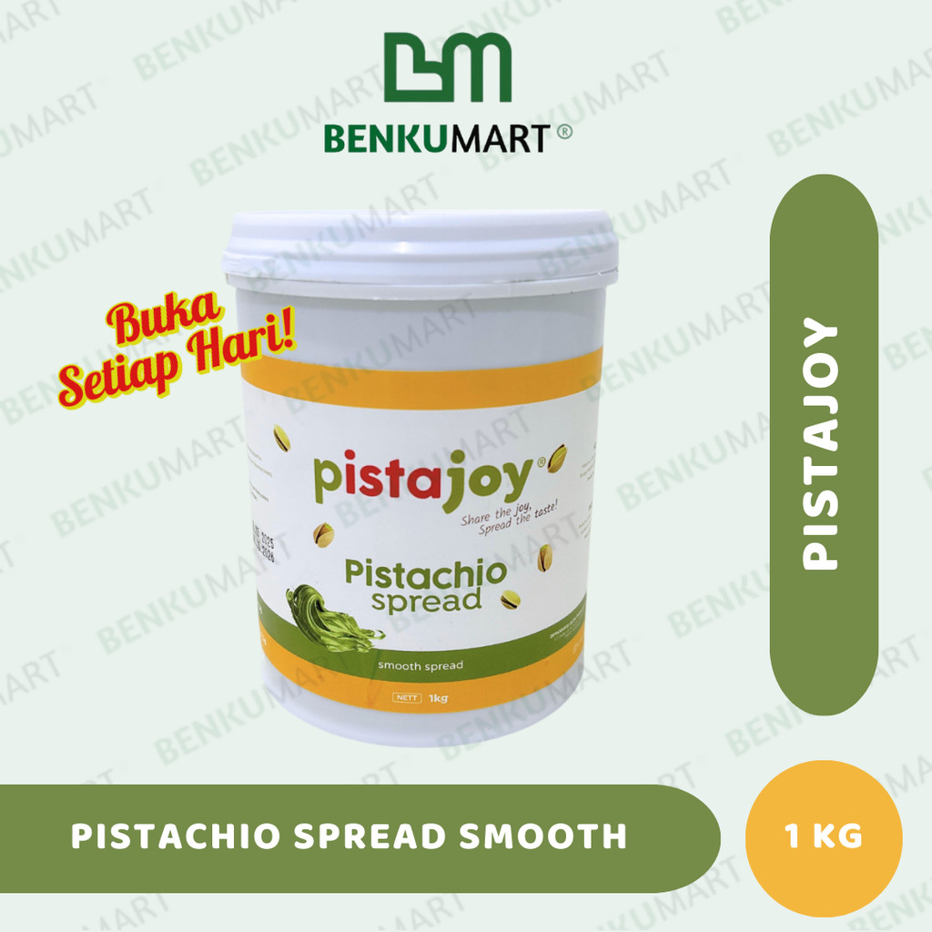 

Pistajoy PISTACHIO Spread Smooth (1 KG) | Selai Pistachio 1000gr