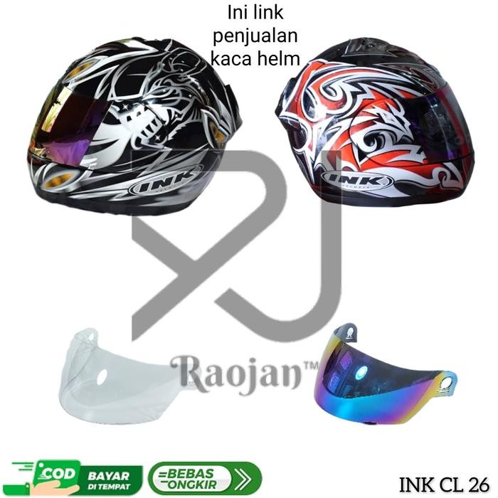 Kaca helm INK CL 26 Visor helm INK CL26