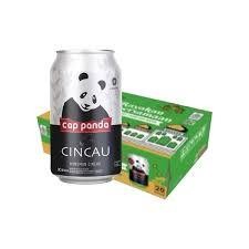 

Minuman CINCAU cap PANDA / Grass Jelly KALENG 310 ml - ( HARGA 1 DUS ISI 20 kaleng )