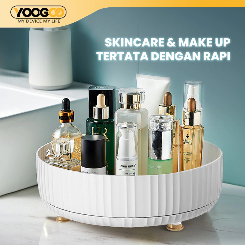 Rak Putar 360Skincare Rak Make Up Organizer Rak Putar Seaa Rak Penyimpanan