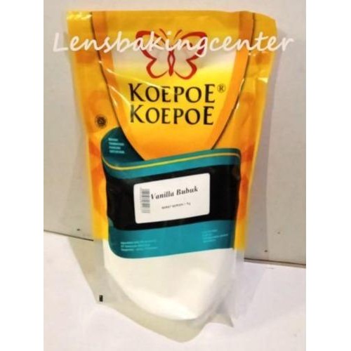

Vanilla/Vanilli/Vanila/Vanili Bubuk Koepoe Koepoe Kupu 1kg/1 kg /1kilogram/1 kilogram - 1kg [terlaris]