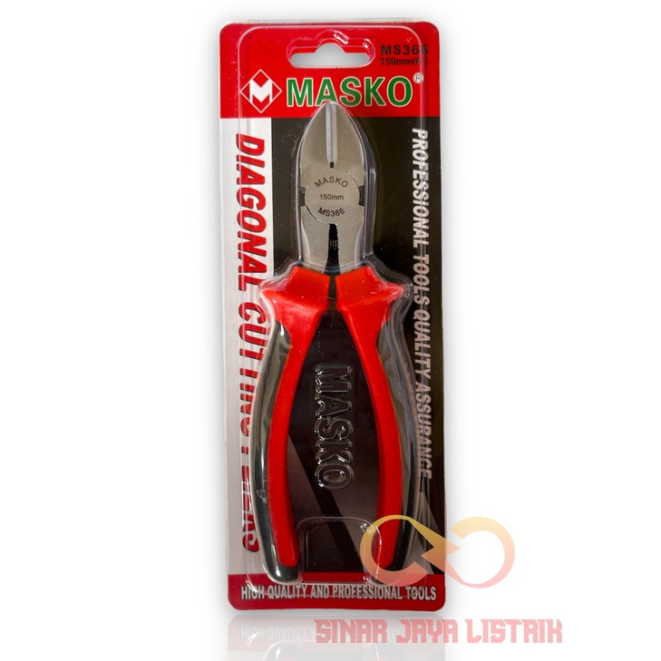 MASKO Tang Potong / Lancip 6" inch tipe 366 376 Kualitas premium