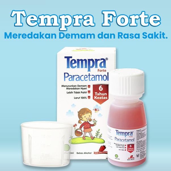 Tempra Forte Paracetamol Anak Rasa Strawberry 30ml