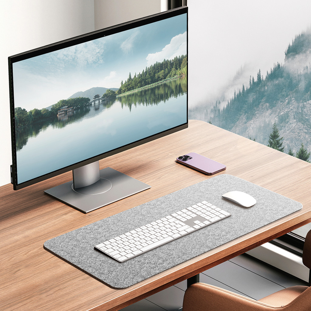 

Large Size Wool Felt Mouse Pad Gaming Mouse Pad Desktop Anti-slip Protective Pad Computer Keyboard Large Mouse Pad Anti-skid Pad