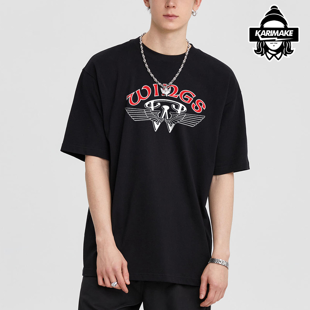 Wings Awie Kaos Musik Heavy Metal Kaos Musik Rock Sayap Cd Sayap T Kaos Sayap Band Kaos Pria Kaos Ov