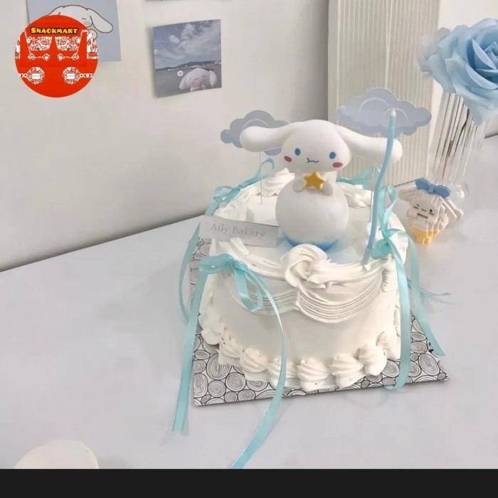 

Cake Ulang Tahun Cinnamonrol / Kue Ulang Tahun Anak Perempuan 22cm