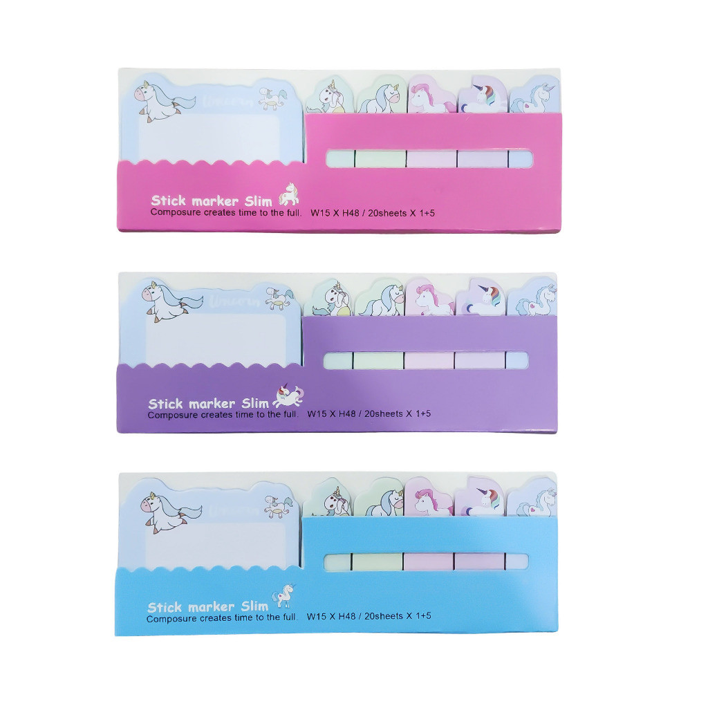 

Cod Sticky Notes Karakter / Tempelan Kertas Catatan Memo Note / Note Memo Bentuk Karakter Lucu