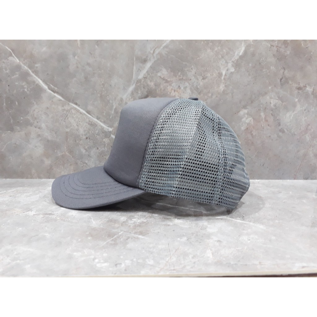 TOPI JARING TRUCKER BASEBALL POLOS PRIA WANITA DEWASA BISBOL CEWEK DISTRO COWOK LAKI LAKI WARNA HITA