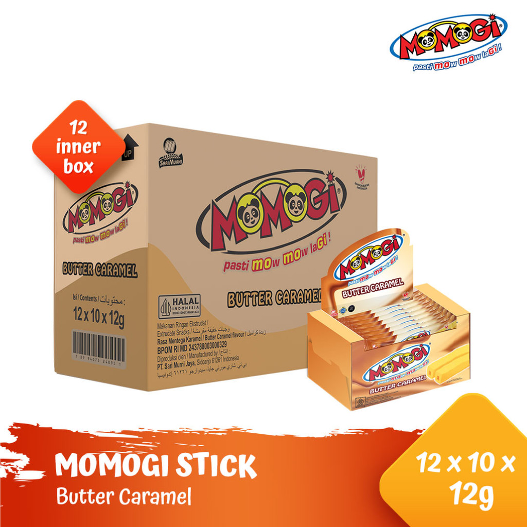 

Momogi Stick Butter Caramel 12gr (1 Karton @ 12 Box)