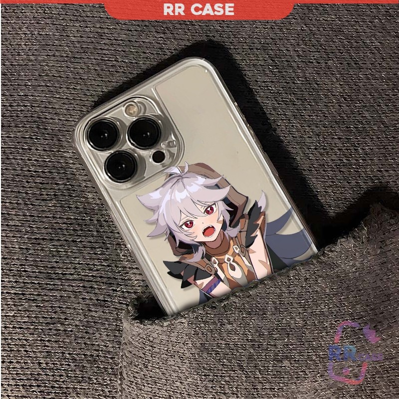 Razor Genshin Impact Case Redmi Note 13 Pro Plus 5G Redmi 12 13 Poco X5 X6 M6 Pro 5G C65 X3 GT M4 PR
