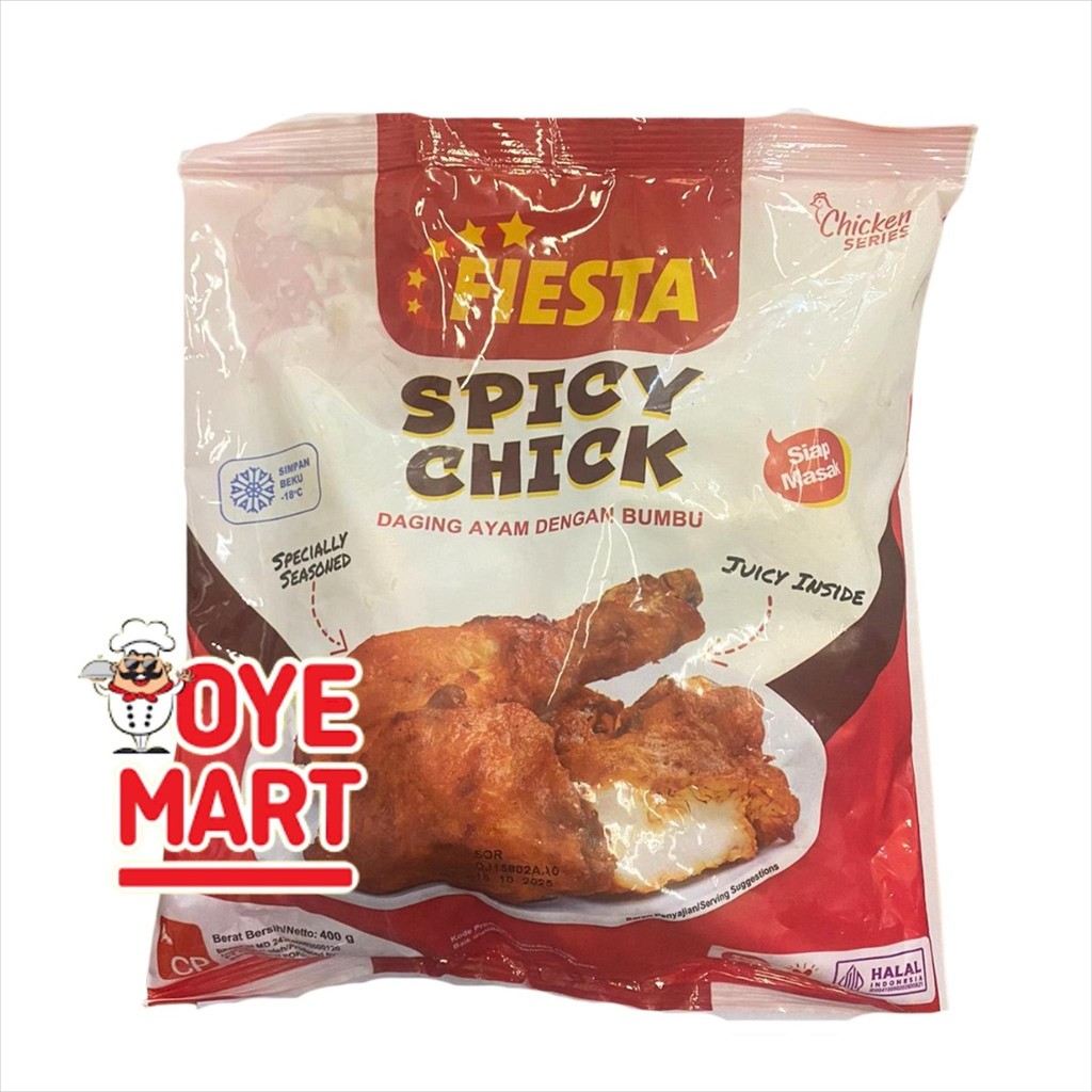 

FIESTA SPICY CHICK 400GR / DAGING AYAM BUMBU PEDAS