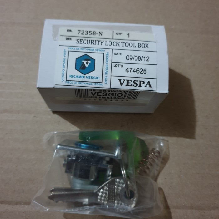 Kunci Laci Bagasi Box Vespa Super Sprint PX